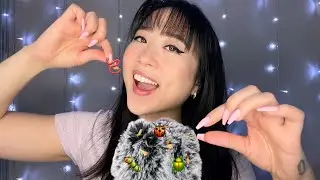 ASMR Eating Crunchy Bugs from Your Head (Mic Brushing, Whispers)