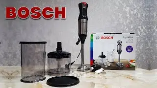 Распаковка и тест Блендера BOSCH MS64M6170 1000Вт