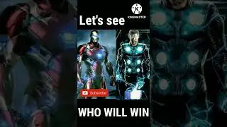 Thor vs Ironman who will win depend on you #shorts #avengers #viral #thor #ironman