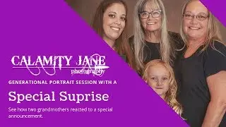 A very special SURPRISE at this 3-Generation Session