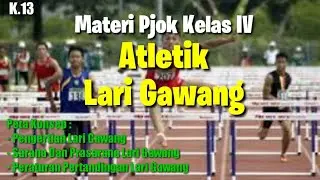 Materi Pjok SD Kelas 4 Lari Gawang||Semester 1
