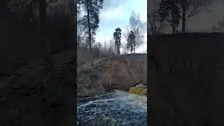 Саблино. Весна. Водопад