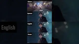 White Night | 4 Language Comparison (Eng,Kr,Cn,Jp) |Honkai Star Rail