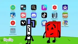 Blocky and pen in Minecraft