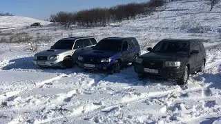 Forester Vs Duster Vs Pajero Vs Vaz2108