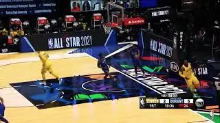 Lebron James Reverse Dunk 2021 NBA All Star Game