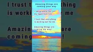 ✨Amazing Things are Coming Your Way! ✨ Have a Great Day! ✨ Good luck, Abundance, Happiness