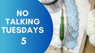 GaliciaBee is LIVE! NO Talking Tuesdays 5 Bobbin Lace ASMR LIVE