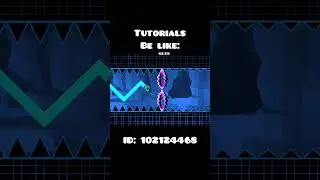 Tutorials Be like: #shorts #geometrydash #gd #2.2