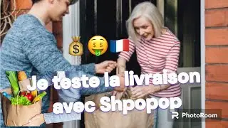 Je teste la livraison avec Shopopop/ inscris toi juste avec un passeport