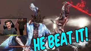 Teo beats Sekiro boss