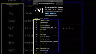 Verse Snippets Plugin | 