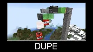 Minecraft wait what meme part 119 (dupe TNT)