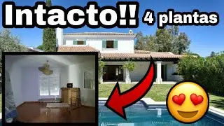 CHALET DE LUJO INTACTO ABANDONADO!! ¿No lo podían pagar? // AnitaNext