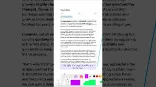 Highlight target vocabulary in AI-generated EFL exercises 