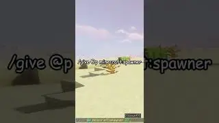 How to Get The Mob Spawner Block in Minecraft #shorts