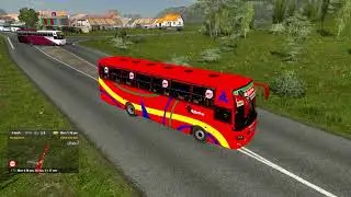 accident in euro truck simulator 2 bangladeshi mod, pro bd map | the cracker