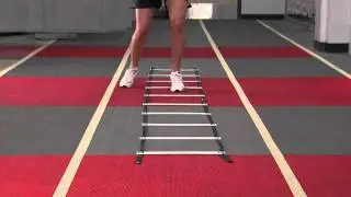 Agility Ladder -- Icky Shuffle Forward
