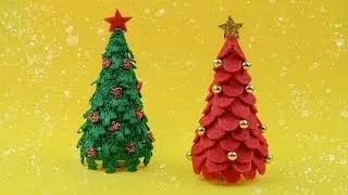 Новогодние елочки своими руками 🎄 Поделки на новый год