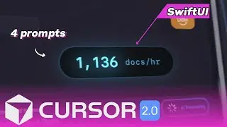 Futuristic Heads-Up Display in 4 Prompts with Cursor 2.1