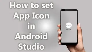 How to change app icon in android studio ? How to set App Icon in Android Studio ? | Live Lyv