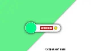 Subscribe and bell icon intro green screen no copyright | Intro for YouTube channel