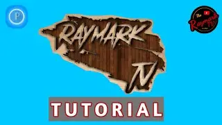 How to make and Edit 3D Logo in Pixellab || RAYMARK TV  |