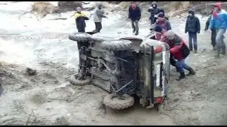 Нива переворот, Нива на боку