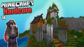 I Built the BEST CASTLE in Hardcore Minecraft