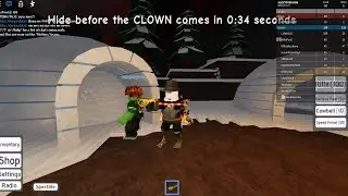 Роблокс ПРЯТКИ с КЛОУНОМ ROBLOX hide and seek with a clown