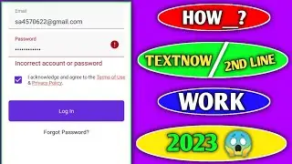 Textnow is unavailable in your country problem 2023 | How to sign up Textnow 2023 | Textnow update