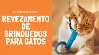 Revezamento de brinquedos para gatos