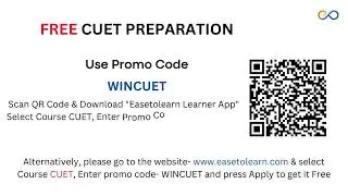 Prepare for CUET with Ease To Learn | Get Free Course For CUET | Preparation of CUET 2023