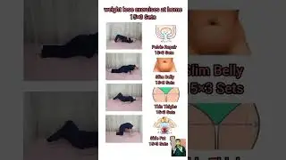 weight loss exercises at home