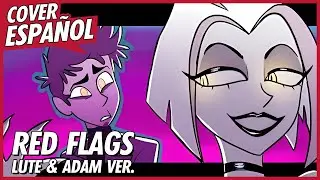 RED FLAGS - HAZBIN HOTEL ANIMATIC - LUTE & ADAM SONG | Cover en Español | David Delgado ft. Dianilis