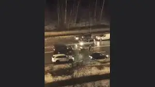 Двух пешеходов сбили на Сосновой аллее 20 01 2023