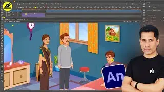 2D Animation Cartoon Video Kaise Banaye | Best Cartoon Animation Step By Step |@LearnAnimationHindi