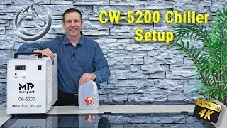 Chiller Setup #chiller #setup #machine #lasermachine #laser