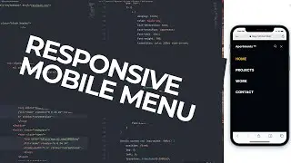 How to design a responsive mobile menu HTML/CSS/Javascript