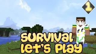 Minecraft Survival Let's Play | Mob Spawner & House - Episode 1