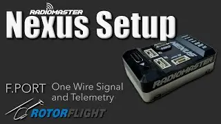 Radiomaster Nexus •  Flash F.Port with TX16s and Configure RotorFlight FPORT