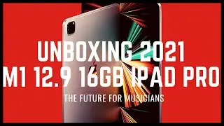 Unboxing 2021 M1 12.9 16gb iPad Pro