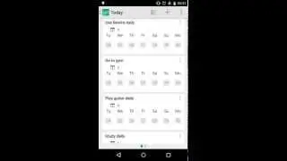 How to display habits without categories
