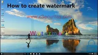 Screen watermark - How to create watermark