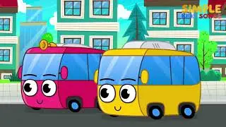 Bus goes round and round - Wheel on the bus