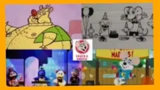 Referencias a Chuck e cheese en caricaturas
