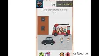 Brain Test All Star IQ Boost Level 91 Put All Passengers into the bus. Walkthrough