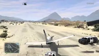 GTA 5 Prison Break Heist Plane vs Rocket