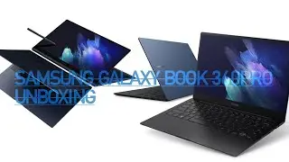 Unboxing the galaxy book pro 360￼