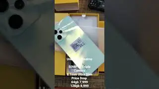 Unboxing Realme C35 50MP Ai Triple Camera 8.1mm Ultra Slim